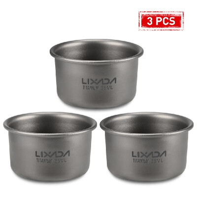 

Lixada 35ml Mini Titanium Tea Cup Home Office Outdoor Camping Hiking Coffee Tea Cup Mug 8g