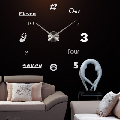 

〖Follure〗3D DIY Clock Room Interior Decoration Clock SL