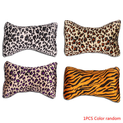 

Nail Hand Arm Wrist Holder Cushion Bone Shape Leopard Printed Manicure Hand Rest Pillow Salon Beauty Tool Random Color