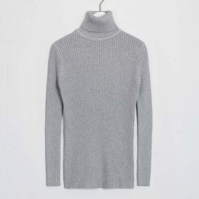 

〖Follure〗Womens Fashion Long Sleeve Turtlen Neck Bodycon Knitted Sweater Wrap Pullover