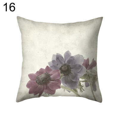 

Vintage Flower Throw Pillow Protector Case Cushion Cover Sofa Bedding Articles