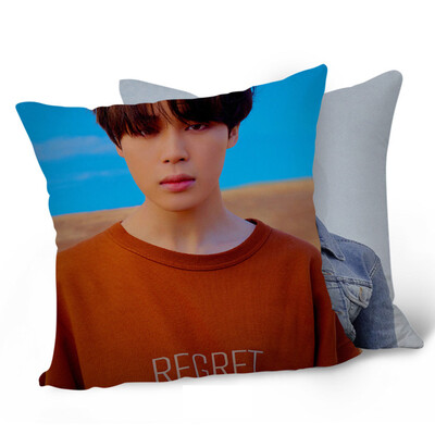 

Kpop BTS Bangtan Boys Pillowcase BTS Love Yourself Double Sided Throw Pillow Covers BTS Printed Cushion Covers Pillowcase