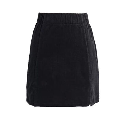 

New Arrival Fashion Women Above Knee Short Mini Skirt High Waist Corduroy Ladies Clothes