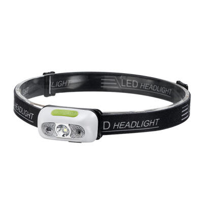 

Tactical LED Headlamp 300LM Waterproof Gesture Recognition Headlight With 3 Light Modes