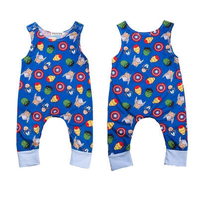 

Infant Newborn Baby Boy Heros Romper Bodysuit Jumpsuit Playsuit Clothes Outfits