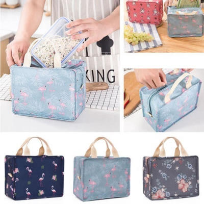 

Cute Women Ladies Girls Kids Portable Insulated Lunch Bag Box Picnic Tote Cooler