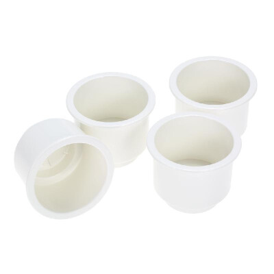 

4PcsSet Recessed Drop In Plastic Cup Drink Can Holder For Boat Car Marine Universal