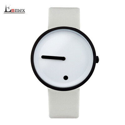 

Creative Design of Enmex Creative Design for Holiday Gift Translation Vertical Dot simple watch casual temperament tonal wristwatc