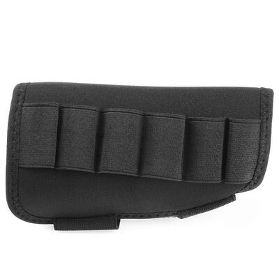 

Portable Adjustable Tactical Butt Stock Rifle Cheek Rest Pouch Bullet Bag