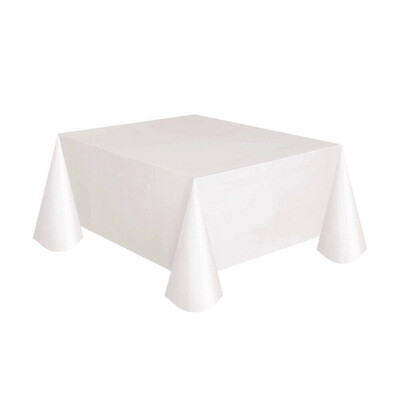 

Plastic Table Cover Cloth Wipe Clean Party Tablecloth Rectange Covers Cloths