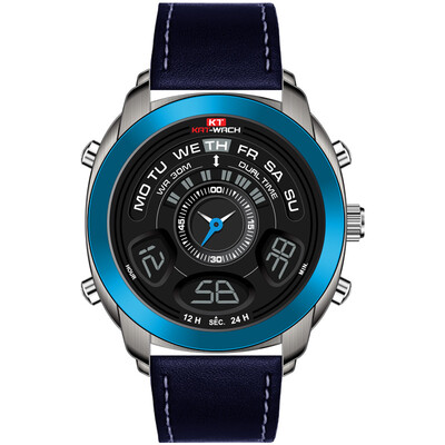 

KAT-WACH electronic watch multi-function outdoor sports led luminous student mens waterproof quartz watch mens watch