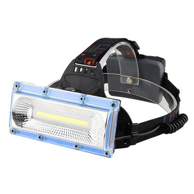 

COB LED Headlamps USB Rechargeable Head Lantern For Hunting Night Fishing LightRed Light