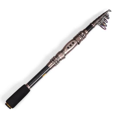 

TOMSHOO Portable Telescopic Carbon Fiber Fishing Rod Pole Spinning Fish Fishing Tackle Sea Rod