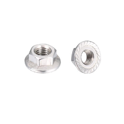 

Flanged Nuts To Fit Metric Bolts & Screws A2 Stainless Steel M12