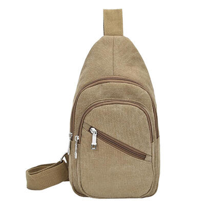 

Winter Men Chest Bag Sports Canvas Casual Shoulder Messenger Crossbody Bag