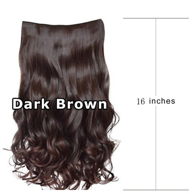 

Gobestart 1Pc 5 Clip Fashion In Hair Extensions Curly Pretty Woman Girl Curly Wig Hair