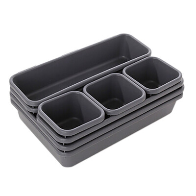 

Toponeto Drawer Organizers Storage Best Interlocking Narrow Drawer for BathroomOffice