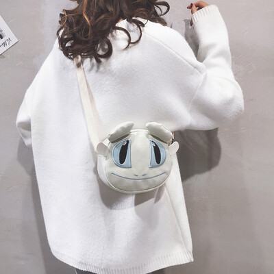 Childrens small bag female 2019 new foreign gas wild cute girl Korean version of the cartoon canvas shoulder Messenger bag