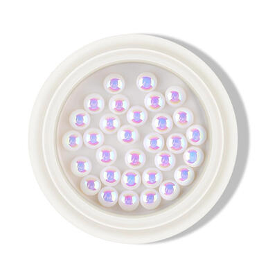 

1 Box DIY Colorful Pearl AB Nails Art Tools Nail Stones Rhinestones Decor