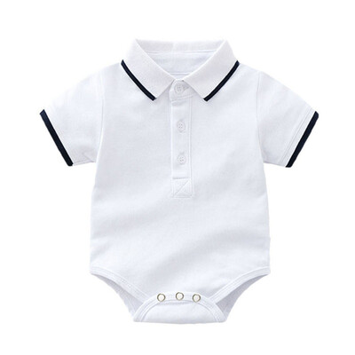 

Baby Rompers Short Sleeve Summer Sports Boy Rompers Cotton overalls Newborn Boy Girls clothes Jumpsuits For Newborn