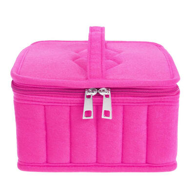 

36grid Velvet Essential Oil Carrying Travel Bottle Organizer Holder Handbag