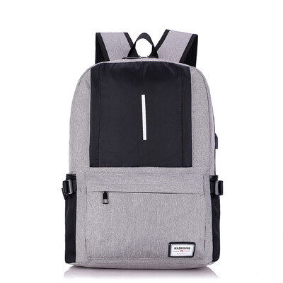 

Oxford cloth backpack male business travel bag usb charging large capacity multi-function backpack laptop bag