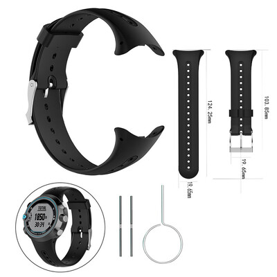 

〖Follure〗Wristband Watch Band Wrist Strap For Garmin Swim Watch Silica gel Band Wrist