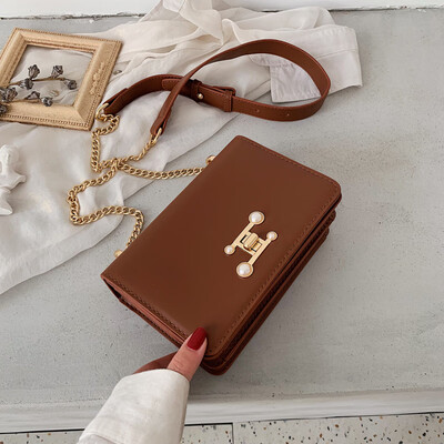 

Summer high-end bag female 2019 new wave Korean fashion casual wild chain single shoulder slung small square bag