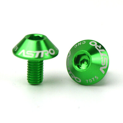 

2pcs Bottle Cage Holder Screws Aluminum Alloy MTB Bicycle Road Bike M512 Bolts