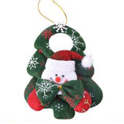 

Christmas Tree Festival Santa Claus Snowman Deer Bear Party Home Hanging Decor