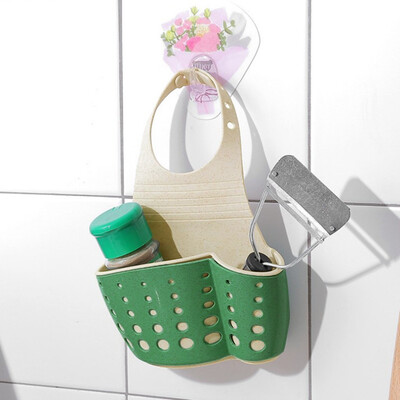 

Toponeto Kitchen Drainage Shelf Multifunctional Dishwashing Sponge Storage Rack