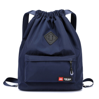 

Bunch bag drawstring shoulder bag for men&women large capacity portable bag simple storage bag sports travel drawstring backpa