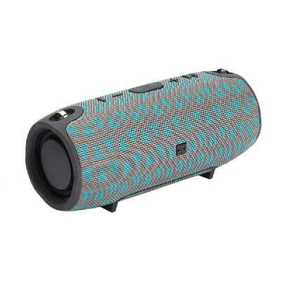 

New Mini Music Box Small War Drum BT Speaker Double Horn Design Diaphragm Band Removable Optional Color