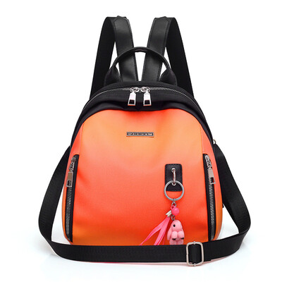 

Small backpack shoulder bag womens new soft skin laser mini ladies diagonal girl dual-purpose personality fresh