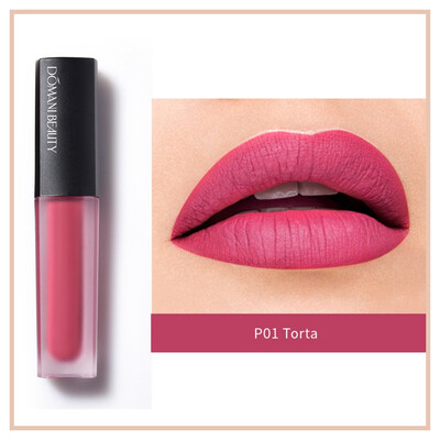 

Waterproof Nude Matte Liquid Lipstick Lip Balm Velvet Glossy Lip Gloss Sexy Red Lip Tint 12 Colors Women Fashion Makeup Gift
