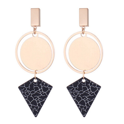 

Bohemia Unique Surround Natural Marble Geometric For Women Ethnic Jewelry