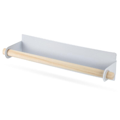 

Space-saving Towel Bar Self-adhesive Single Pole Towel Bar Towel Holder Towel Rack Plastic Wrap Holder Paper Roll Holder Closet Ha