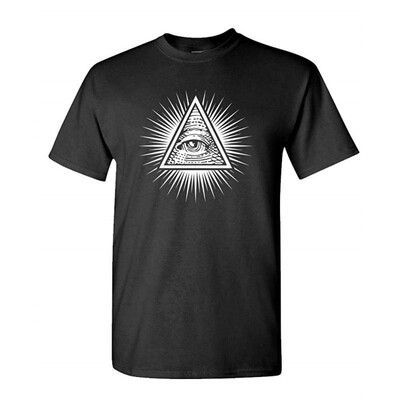 

Eye of Providence Illuminati Mickey - Mens Cotton T-Shirt