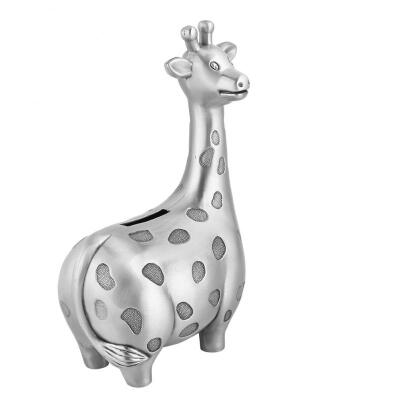 

Greensen Vintage Alloy Fawn Money Box Animal Coin Saving Pot Piggy Bank Home Decor Gift for Kids