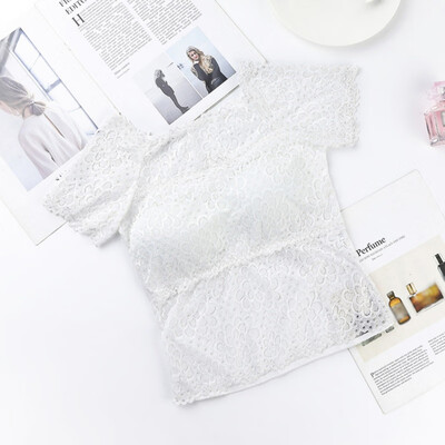 

Female Sexy Mesh Yarn Anti-lighting Beauty Back Gathered Bra
