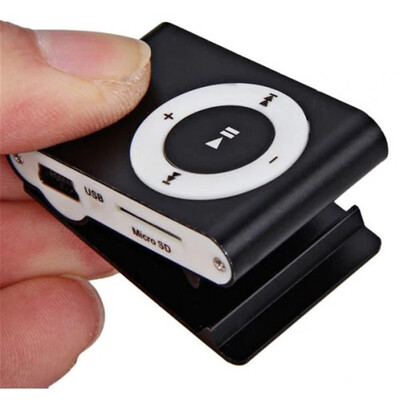 

Pocket MP3 Player 35mm Audio Jack with Back Clip&Micro SD Card Slot
