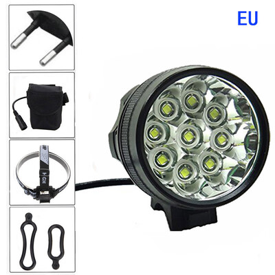 

XM- T6 9x 20000Lumen LED Bicycle Headlight Bike Head Light Lamp Cycling Parts