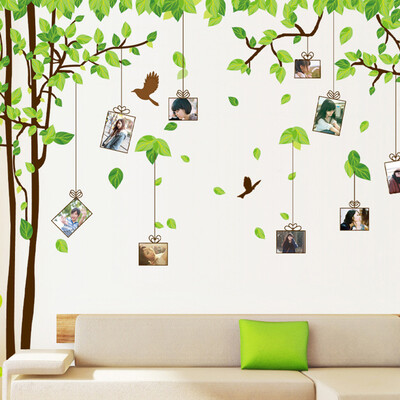 

〖Follure〗Frame Tree Wall Stickers Muslim Vinyl Home Stickers Wall Decor Decals