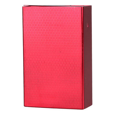 

Honeycomb Design Aluminum Smoking Cigarettes Case Cigar Tobacco Holder