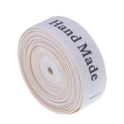 

5 Yard Sew on Woven Lables Craft Tags Scrapbook Sewing Tag Stampato