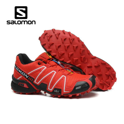 

2018 New Salomon Speed Cross 3 CS III Outdoor Male Camo Red Black Sports Shoes mens Speed Crosspeed 3 running shoes eur 40-46