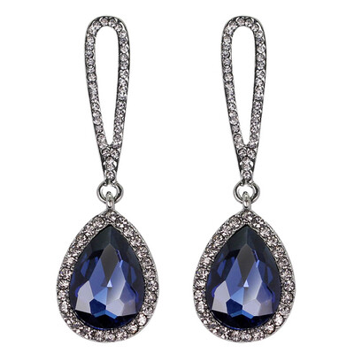 

Earring Stylish New Female Long Pendant Earrings Fashion Boutique Luxury Water Drops Earrings
