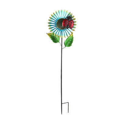 

Beetle-sunflower Solar LEDs Lawn Light Garden Decoration Warm Lights Atmosphere Landscape Lamp