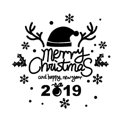 

〖Follure〗New Year Merry Christmas Wall Sticker Home Shop Windows Decals Decor