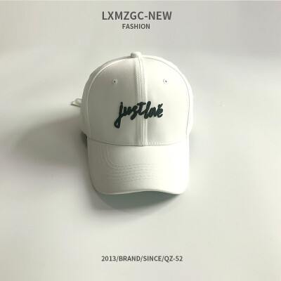 

Hat girl summer Korean version of the casual baseball cap spring letter cap sweet sun hat tide